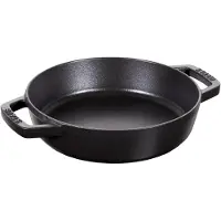 Staub Stekpanna/ Traktörpanna Ø20cm - Stekpannor Svart