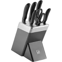 Zwilling Style knivblock-set med 5 knivar, självpåslipande 1023660