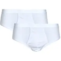 Athena Briefs BASIC COTON BIO Pack de 2 man - Vit - EU M