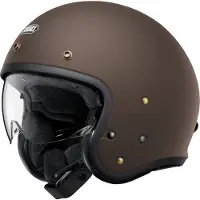 Shoei J.O2 Jethjälm Matt/Brun XL Unisex