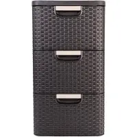 Keter CURVER REGAL Z 3 lådor 3x14L mörkbrun