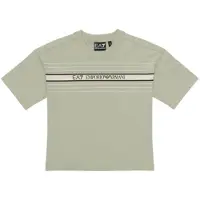 Emporio Armani T-shirts med korta ärmar EA7 TRAIN LOGO SERIES TEE EXTENDED LOGO pojkar - Grå - 16 år