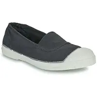 Bensimon Slip-on-skor för barn TENNIS ELASTIQUE pojkar - Svart - 32