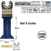 Cmt Instickssågblad OMM35-X5 BIM; 5 st.