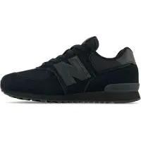 New Balance unisex för barn. GC574V1 Träningsskor 574 svart (36 W), Karta, Nyckelband, Casual, barnmode