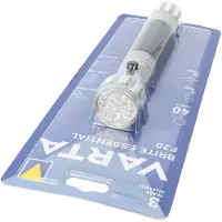 Varta Brite Essential F20 - Ficklampa - LED - kallt vitt ljus