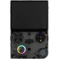 Bärbar spelkonsol för retrospel RG 40xx V BLACK TRANSPARENT