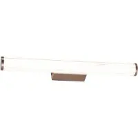 QAZQA Retro vägglampa brons 60,4 cm inkl. LED IP44 - Coco