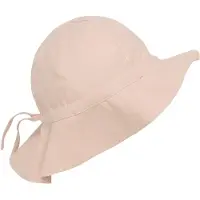 Huttelihut Sommarhatt - Lin - UV20 - Mahogany Rose - - 6-8 år (116-128) - Solhatt