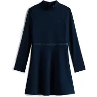Tommy Hilfiger Klänning - Essential - Dark Natt Marinblå - - 14 år (164) - Klänning