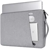 INF Laptopfodral 14.1 tum/15.4 tum canvas Grå