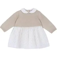 Chicco Klänning beige / gul / vit