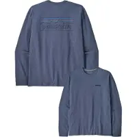 Patagonia P-6 Logo Responsibili T-Shirt p / 6 outline / current blue Storlek XL