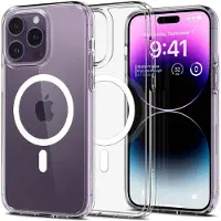Spigen ACS04969, Mobilskal, Apple, iPhone 14 Pro, 15,5 cm (6.1"), Transparent, Vit