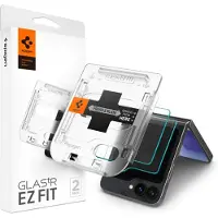 Spigen Glas.tR EZ Fit härdat glas för Samsung Galaxy Z Flip 6 - 2 st.