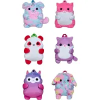 Real Littles - Endast 1 Rygga - Plushie Pet Rygga Med 4 Verkliga Miniföremål