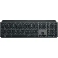Logitech | MX Keys S - Tastatur - bagbelyst - Bluetooth, 2,4 GHz - Nordisk layout - Grafit