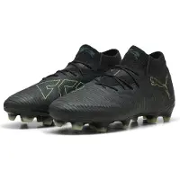 Puma Future 8 Ultimate FG Eclipse - Svart/Grön/Grön terräng - Gräs (FG), storlek 36