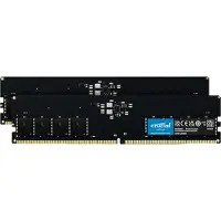 Crucial - DDR5 - sats - 32 GB: 2 x 16 GB - DIMM 288-pin - 5600 MT/s / PC5-44800 - CL46 - 1.1 V - ej buffrad