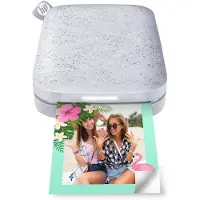HP HPISPW, ZINK (inget bläck), 313 x 400 DPI, 2 x 3 (5x7.6 cm), Kantfri utskrift, Bluetooth, Vit
