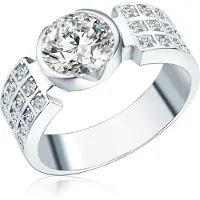 Rafaela Donata Ring silver / transparent