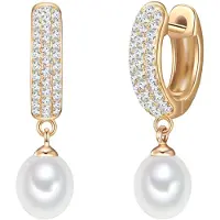 Valero Pearls Örhängen guld / pärlvit