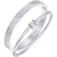 Elli Ring silver / transparent