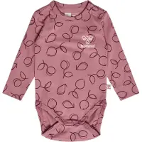 Hummel Body l/ä - hmlElvira - Rosa - - 2 år (92) - Body L/Ä