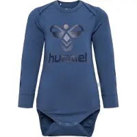 Hummel Body l/ä - hmlSteen - Fänrik Blue m. Logo - - 62 - Body L/Ä