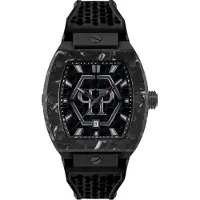 Philipp Plein PWPUA0624 The Hexagon Phantom Herrklocka 44mm svart