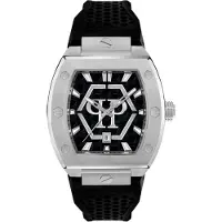 Philipp Plein PWPUA0524 The Hexagon Phantom Herrklocka 44mm svart