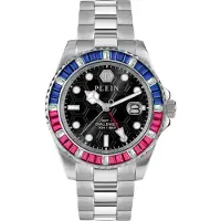 Philipp Plein Analog klocka royalblå / rosa / svart / silver