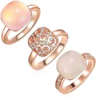 Lulu & Jane Ring roséguld