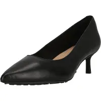 Clarks Adela Court Svarta Läder Skor