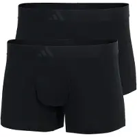 Adidas Boxershorts ACTIVE FLEX COTTON 3 STRIPES Pack de 2 man - Svart - EU L