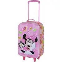 KARACTERMANIA Disney Minnie Mouse Kitten Soft 3d Trolleyväska