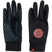 Adidas Bayern München Spelarhandskar - Svart/Orange - , storlek Small
