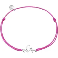 Glanzstücke Armband fuchsia / silver