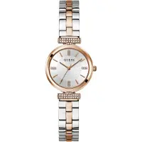 GUESS Analog klocka 'ARRAY' roséguld / silver