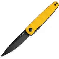 Kizer Cutlery Bamboo Linerlock Yellow
