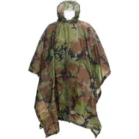 101 Inc Fostex Poncho Ripstop (Färg: Woodland)