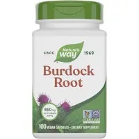 Nature'S Way , Burdock Rot, 100 Vegan Kapslar (430 mg per Kapsel)