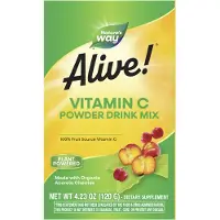 Nature'S Way , Alive! Vitamin C Pulver Dryck Mix, 4.23 oz (120 g)