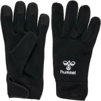 Hummel Spelarhandskar Fleece - Svart, storlek Medium