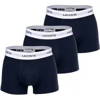Lacoste Boxershorts mörkblå / ljusgrå / svart