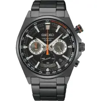 Seiko Klocka - - SPORT - Svart Stål - Rundt 41 mm - Analog