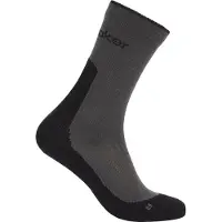 Icebreaker - Vandringskläder dam - W Merino Hike+ Light Crew Obsidian Black för UnisexUll - Storlek 35-37 - Svart