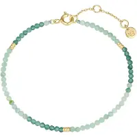 Glanzstücke Armband guldgul / grön / ljusgrön