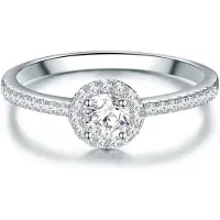 Trilani Ring silver / transparent