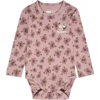 Hummel Body l/ä - hmlFjora - Adobe Rose - - 1 år (80) - Body L/Ä